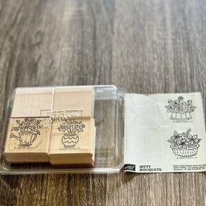 Stampin Up! 1999 Bitty Bouquets kit, set of 4